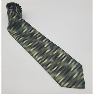 Grateful Dead‎ Bertha 8th Set 100% Silk Neck Tie Green 1990s Vintage